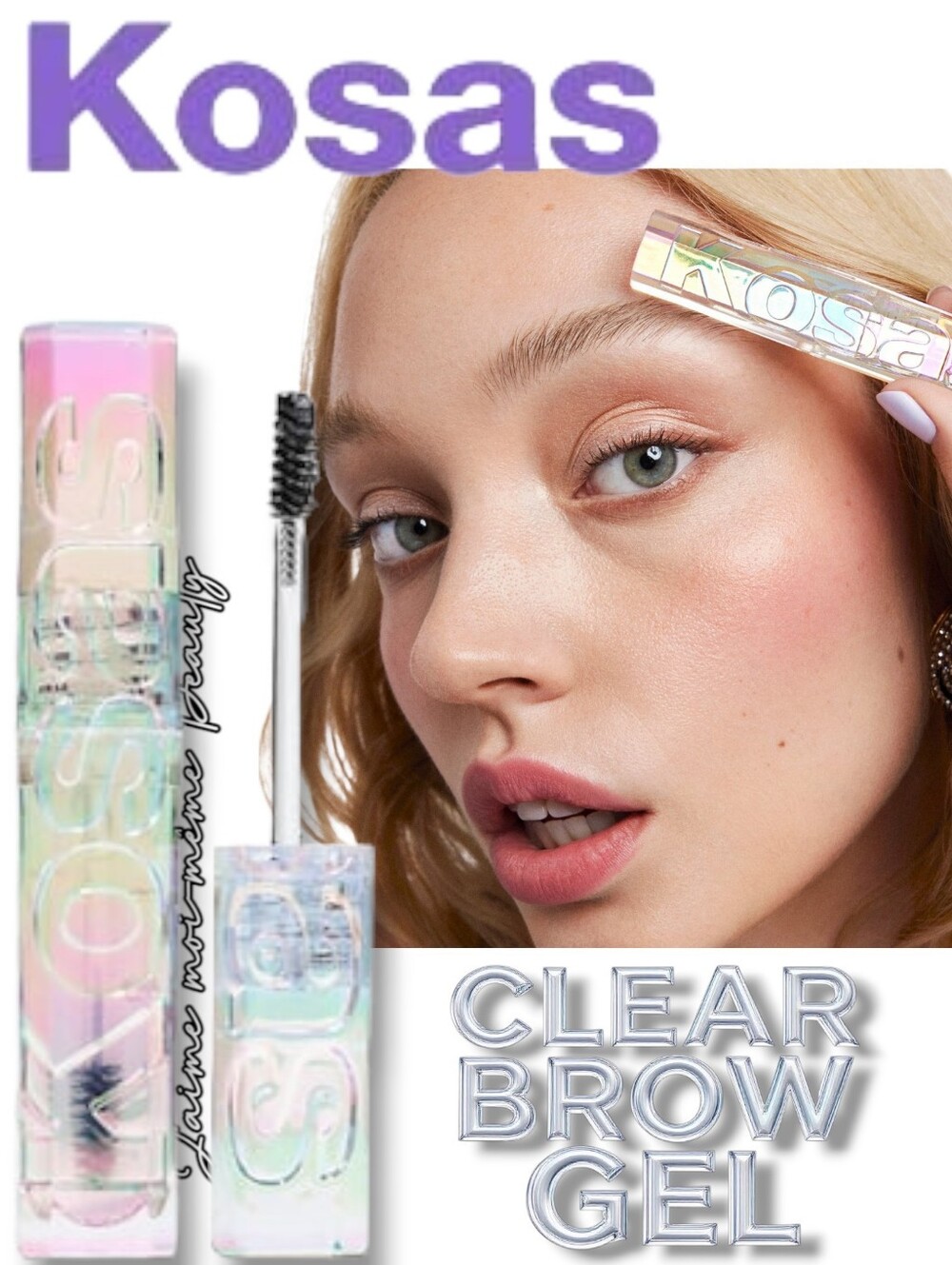 Kosas Clear Brow Gel โ Laminates Brows And Conditions / Thickens - NEW!